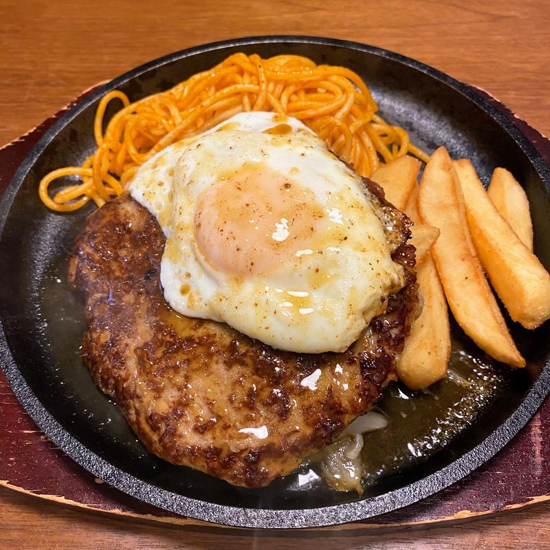 エッグびっくりハンバーグ(ザ・バーグ)