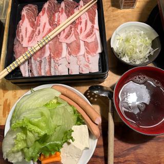 金華豚しゃぶしゃぶコース(焼肉・しゃぶしゃぶ平田牧場 酒田店 )