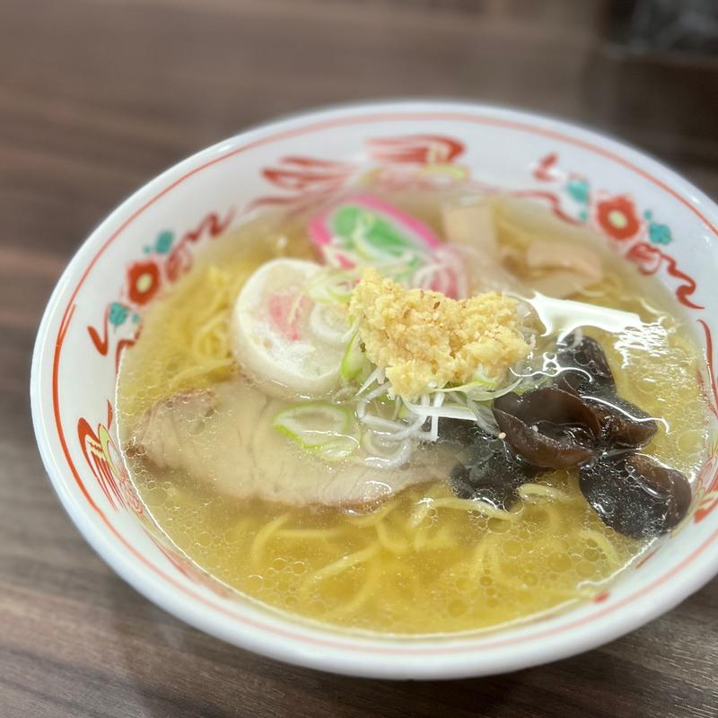 塩ラーメン＋生姜(らーめん信 nobu)
