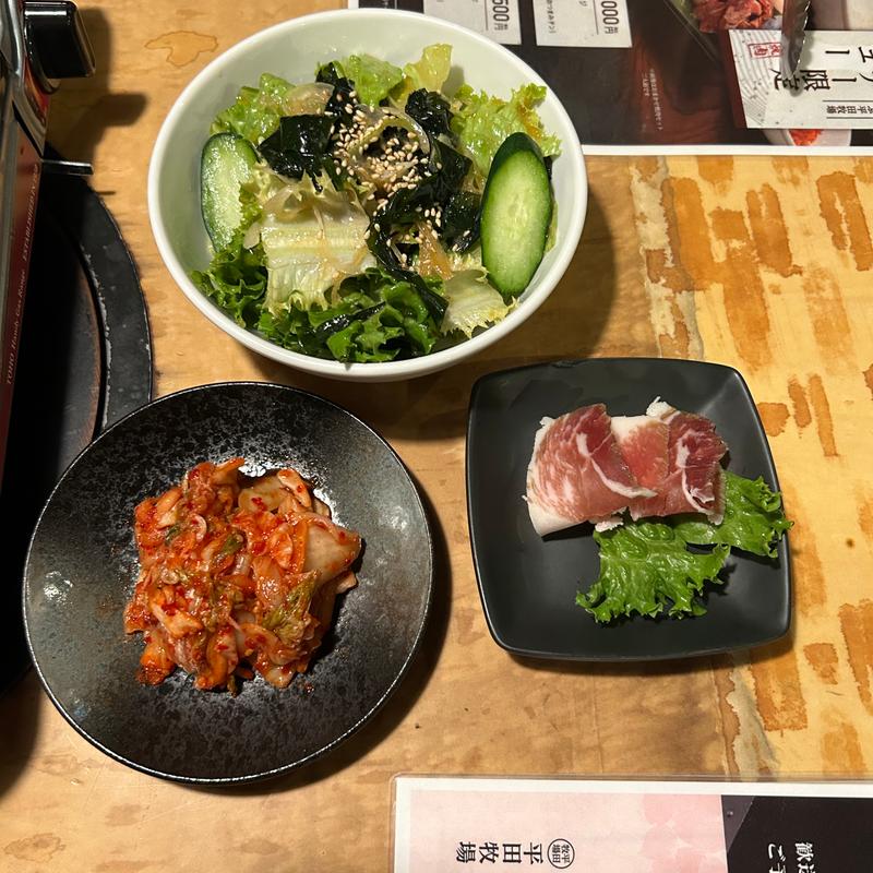 金華豚しゃぶしゃぶコース(焼肉・しゃぶしゃぶ平田牧場 酒田店 )