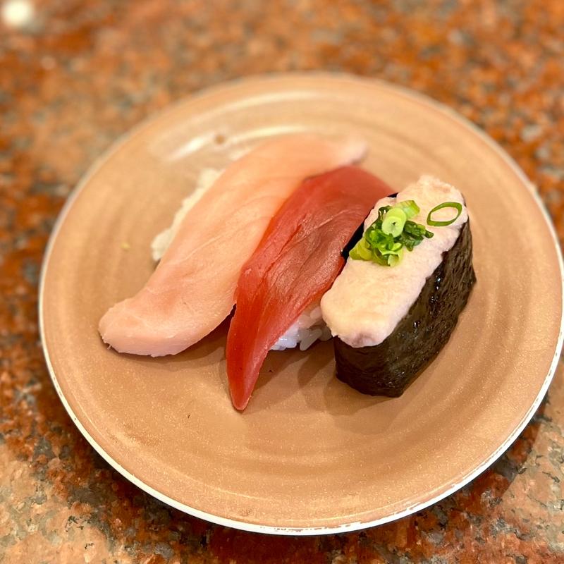 鮪三楽(回転寿し 和楽 山鼻店)