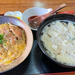 カツ丼 ＋ ごぼう天うどん