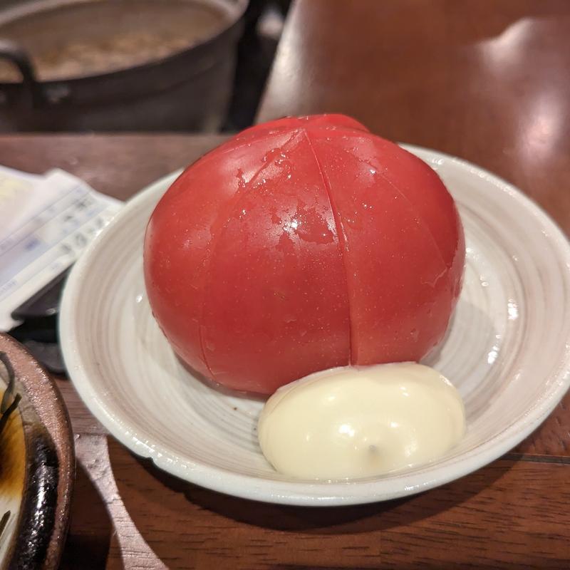 冷やしトマト(大衆酒場こいさご)