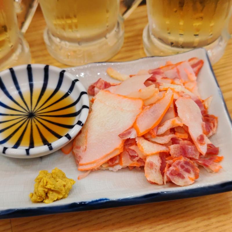 くじらベーコン(立呑み晩杯屋 桜木町ぴおシティ店)