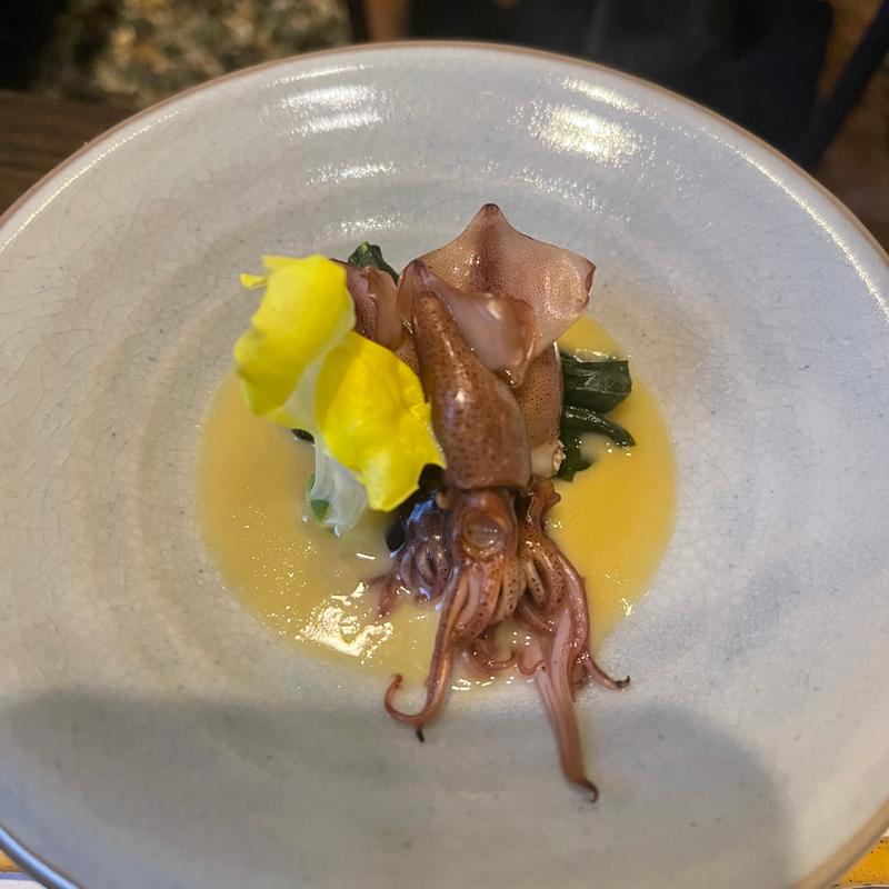 ホタルイカの酢味噌和え(槍見館 （やりみかん）)