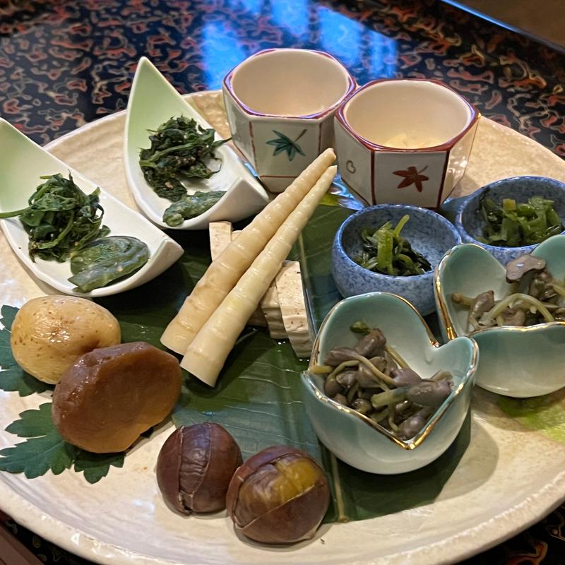 山の恵み盛り合わせ(槍見館 （やりみかん）)