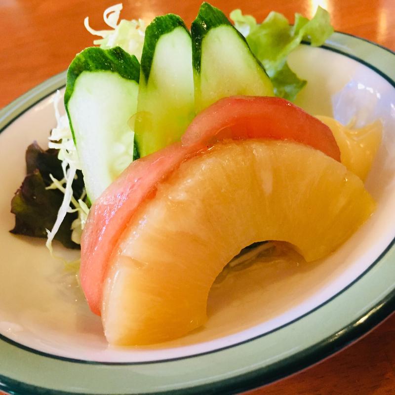 ランチサラダ(ステーキハウス藤安)