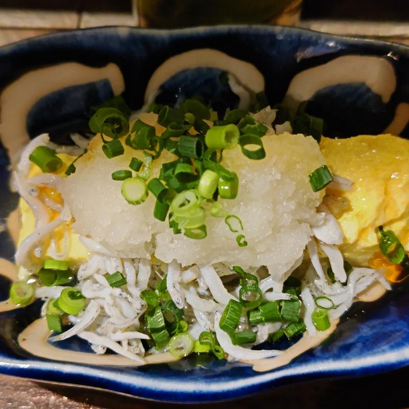 しらすおろし出汁巻き玉子(三崎まぐろ専門店 Tunaがる)