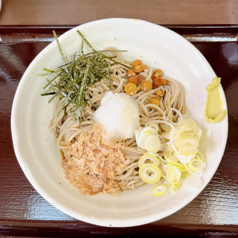 なめこおろしそば(そば切り うちば)