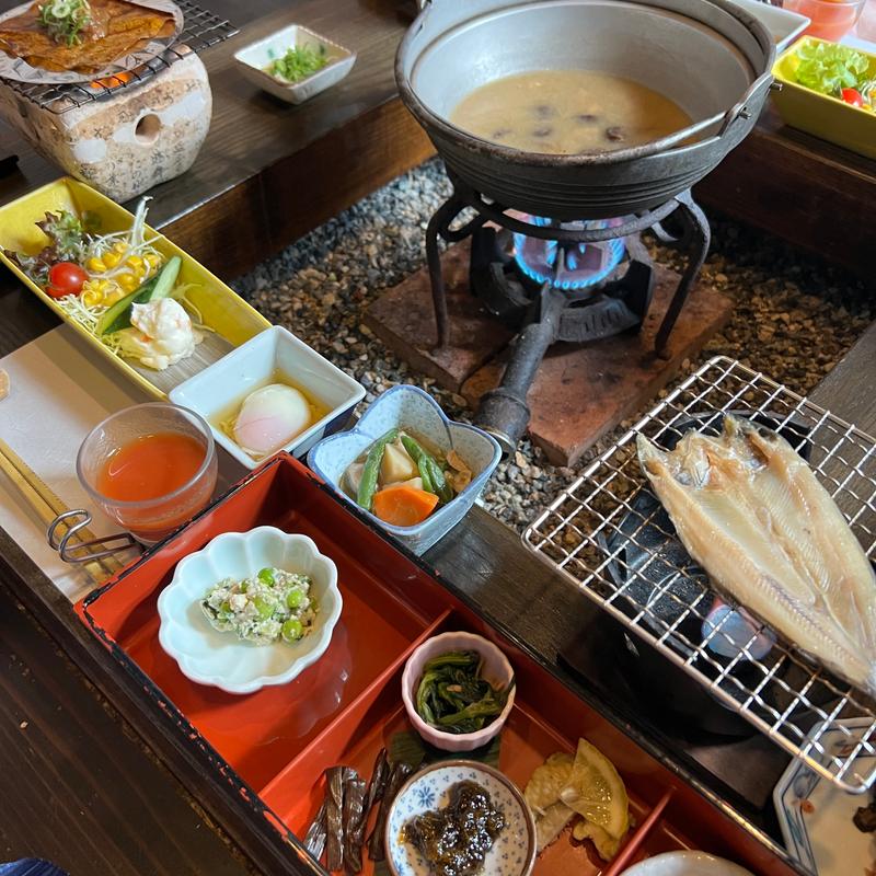 朝食(槍見館 （やりみかん）)