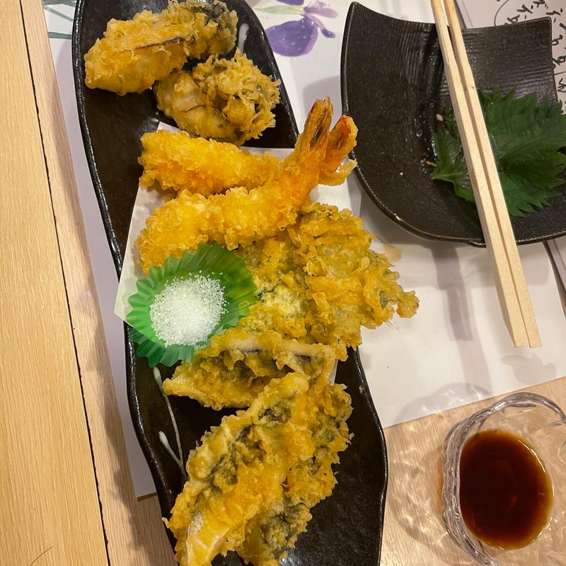 天ぷら盛り合わせ(司 )