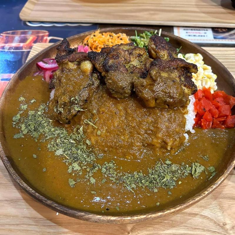 スパイシーチキンカレー(キッチンあずま)