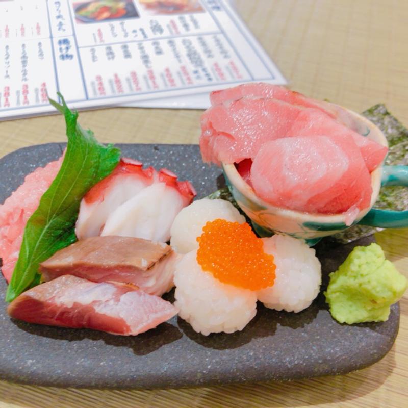 すしみ 5種盛り(黒門マグロのエン時 ホワイティうめだ店)