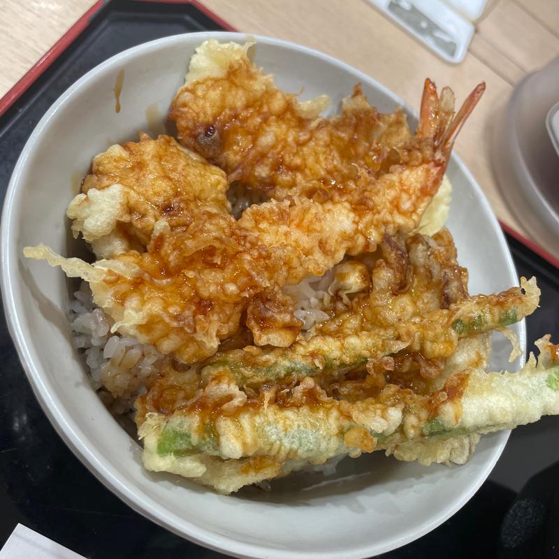 オールスター天丼(天丼てんや 羽田空港第1ターミナル店)