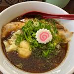 ラーメン海老ワンタントッピング