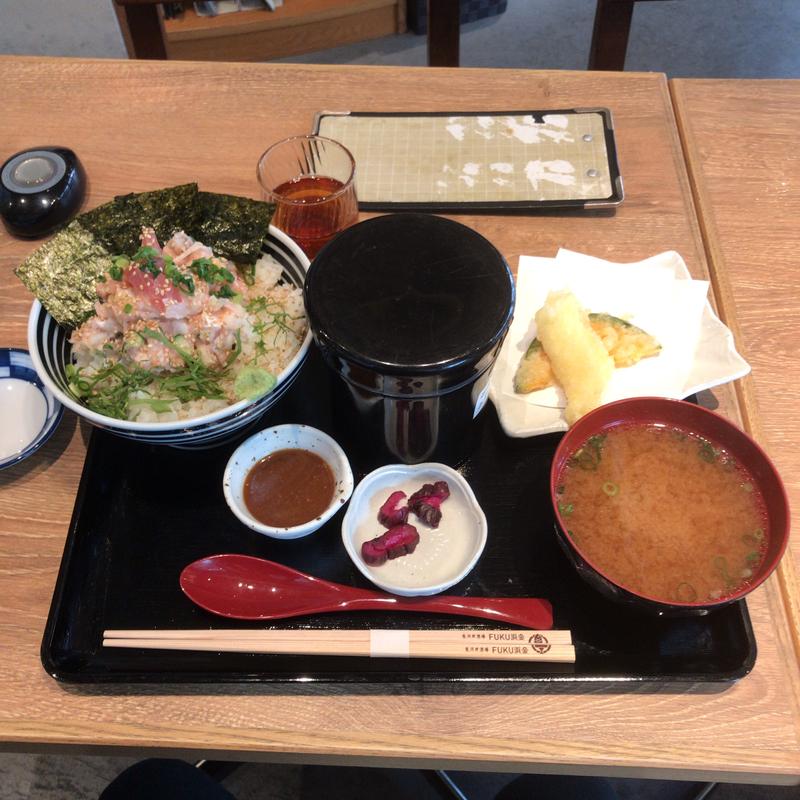 贅沢つなぎ丼(上)(魚河岸酒場 FUKU浜金 栄住吉店)
