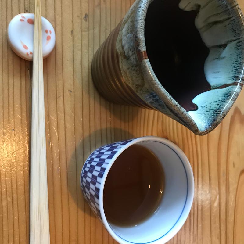 蕎麦湯(蕎麦正　まつい )