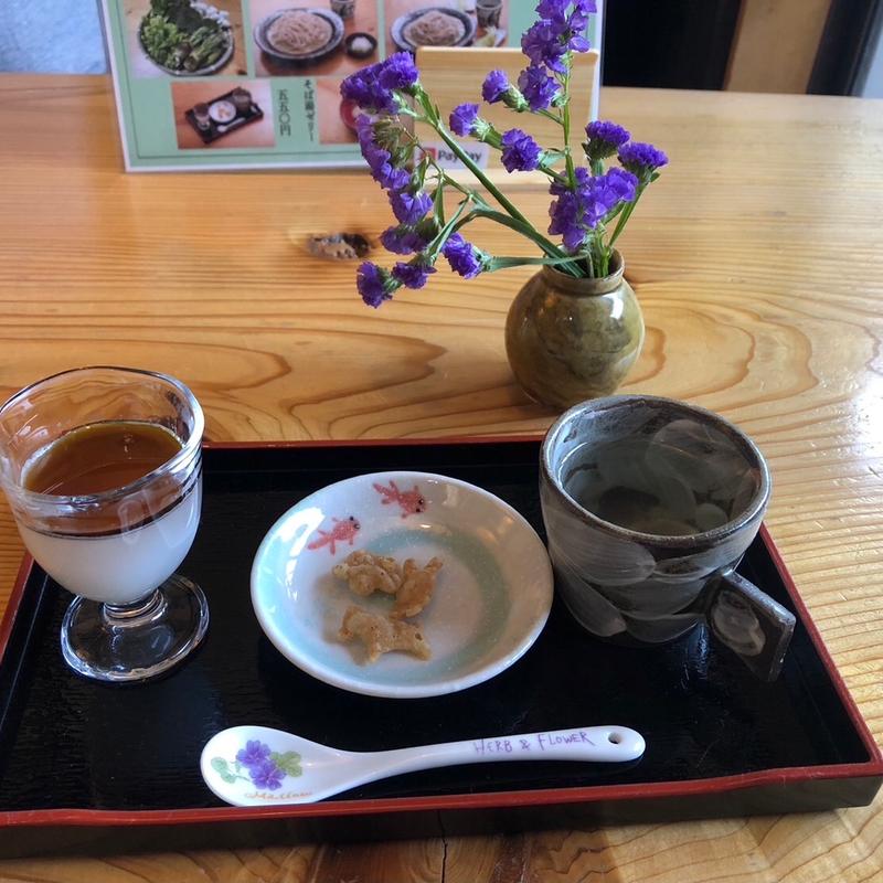 そば湯ゼリー(蕎麦正　まつい )