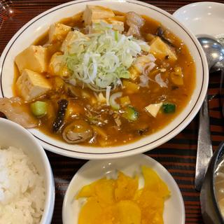 麻婆豆腐定食(はらへー太 )