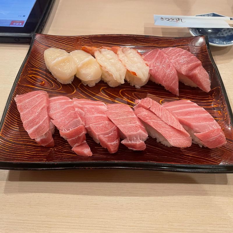寿司食べ放題(きづなすし 大宮南銀座通り店)