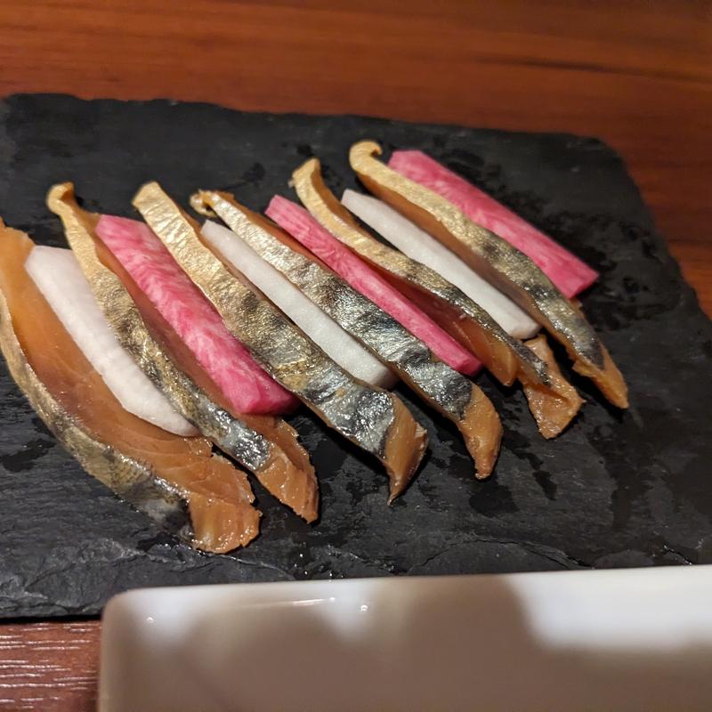 へしこ大根(肉バル&魚バル ミスターハッピー 神保町店)