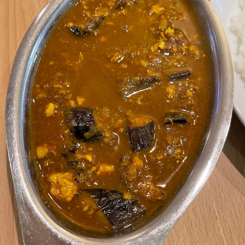 なすとひき肉のカレー(Bay & Leaf 横浜)