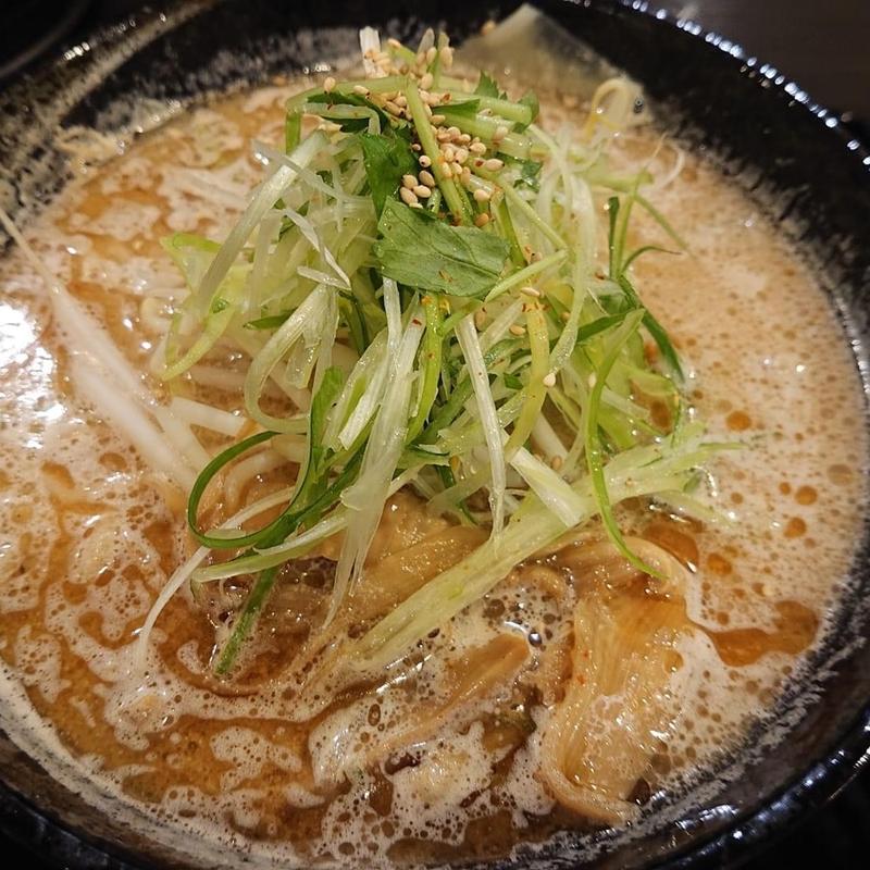 海老そば 大盛り(もちもちの木　　)