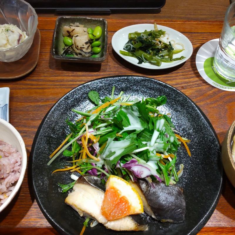 魚定食(やさいの王様 日比谷シャンテ店 | やさいレストラン)