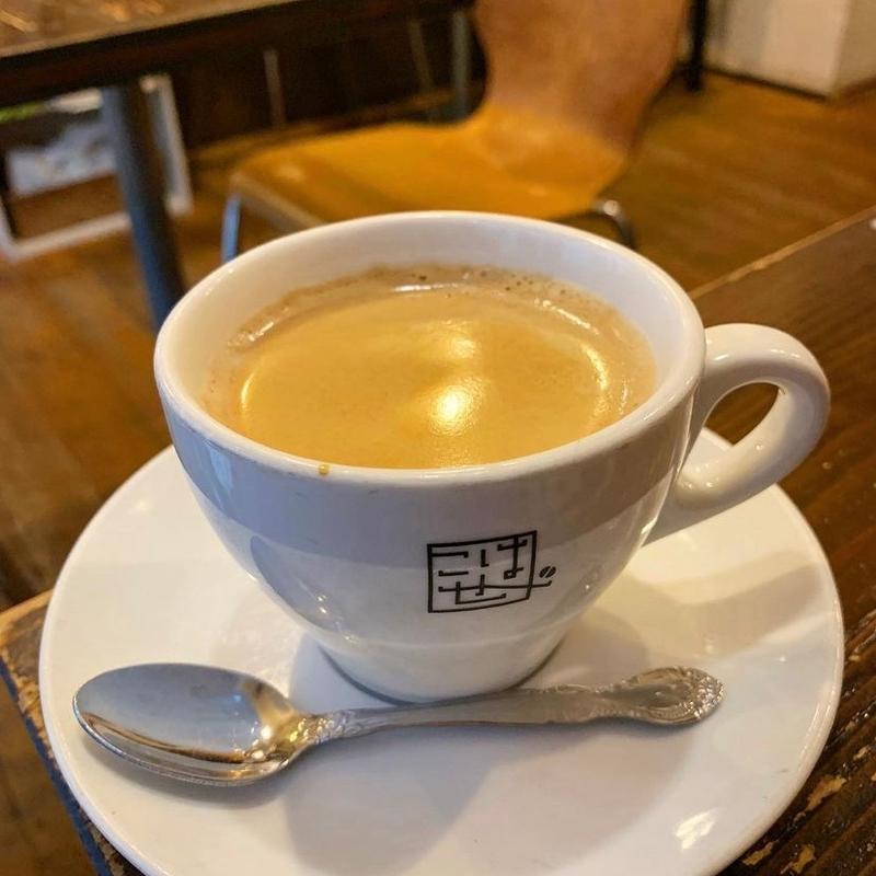 本日のコーヒー(こはぜ珈琲)