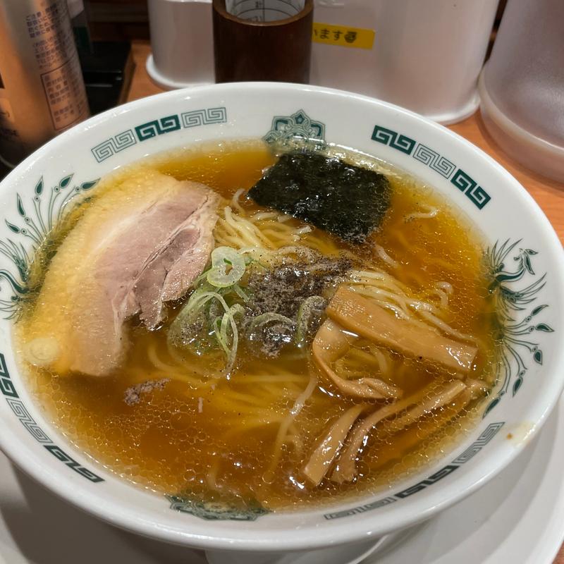 中華そば(日高屋 久喜東口店)