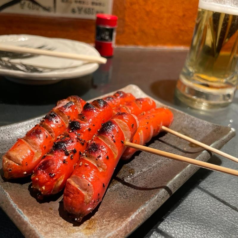 赤ウインナー(串特急改 南浦和東口店)