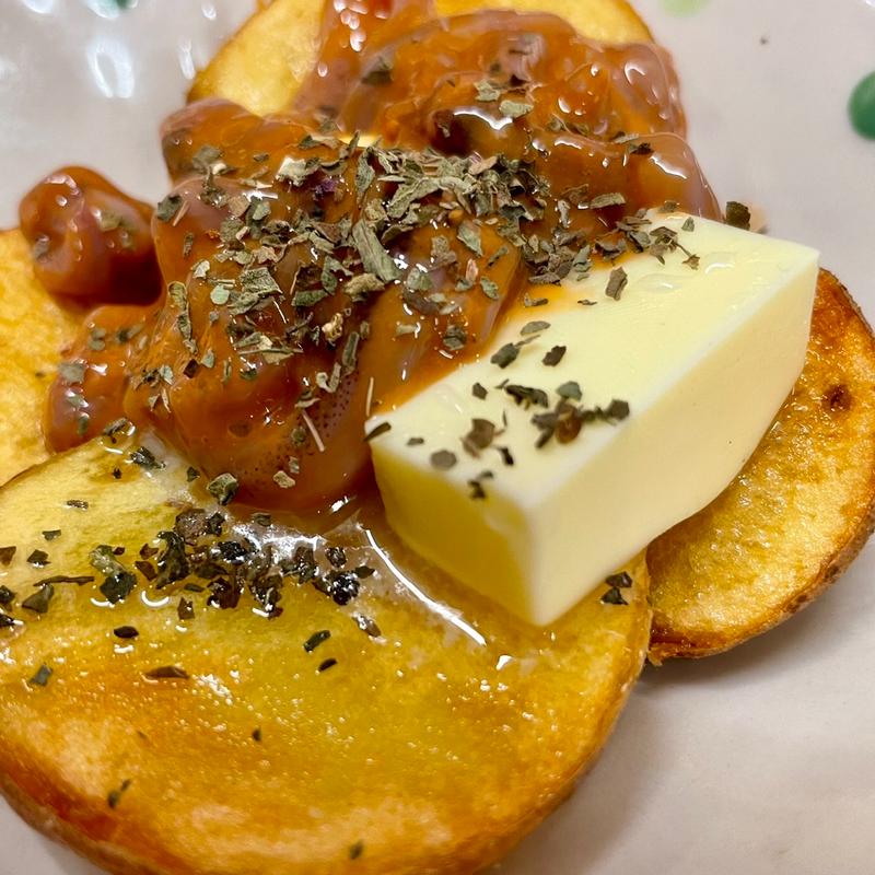 新じゃがバター塩辛のせ(和来（わらい） 伊勢佐木町店)