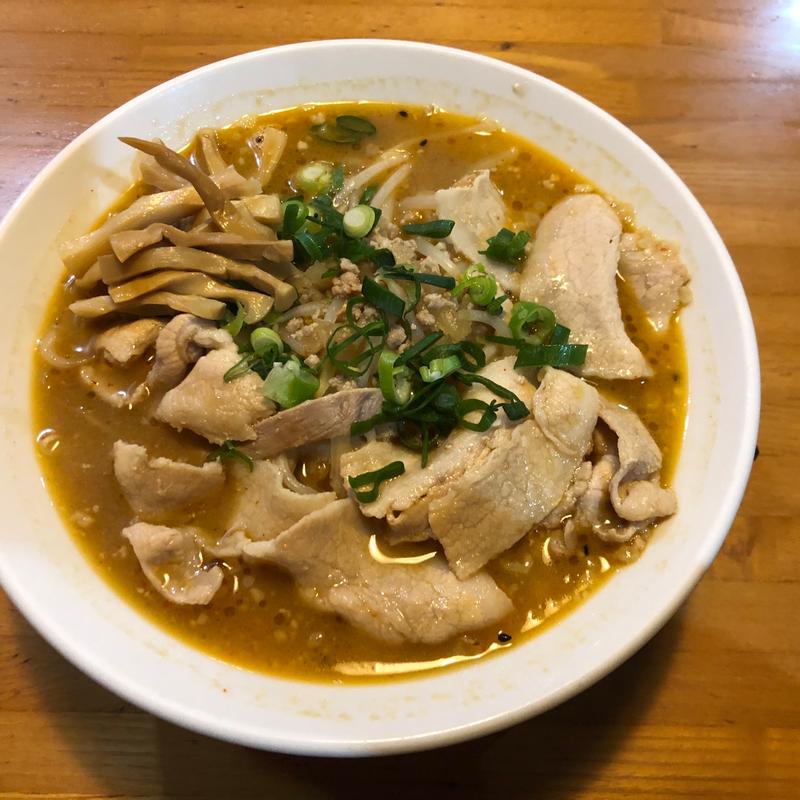 こて味噌肉ラーメン(ラーメン大学 東部店)