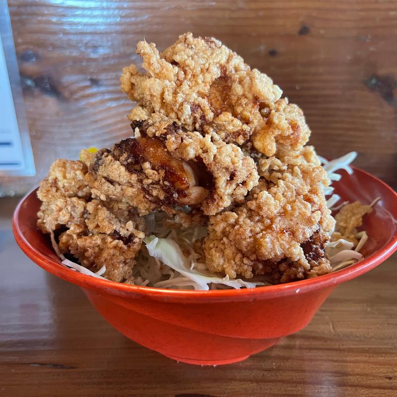 とり唐揚げ丼(大和家（やまとや）)