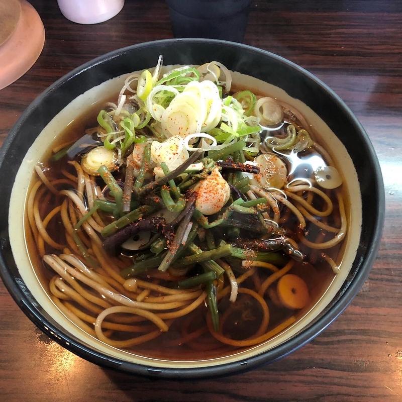 山菜そば(イイダヤ軒 松本駅前店 )