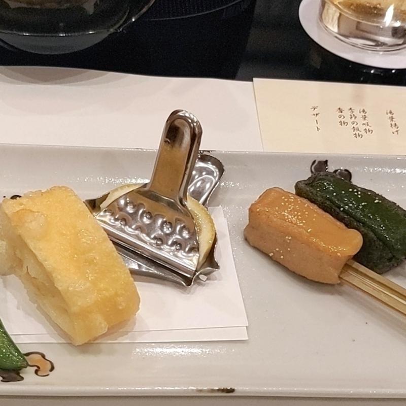 生麩田楽 ／ 湯葉揚げ(梅の花 高槻店)