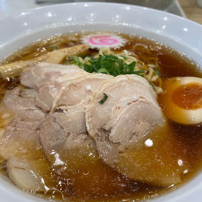 醤油チャーシュー麺(ポッポ 木場店)
