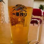 生ビール(ニュージャパン 梅田店)