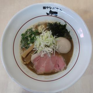 味玉とりにぼラーメン(麺やシバケン)