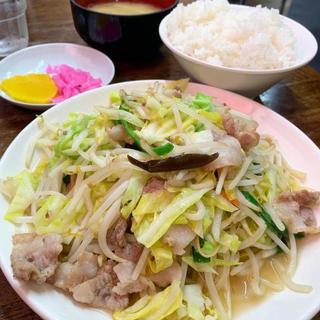 肉入り野菜炒めライス(寿楽)