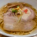 後光醤油ポークらぁ麺(らぁ麺稲田)