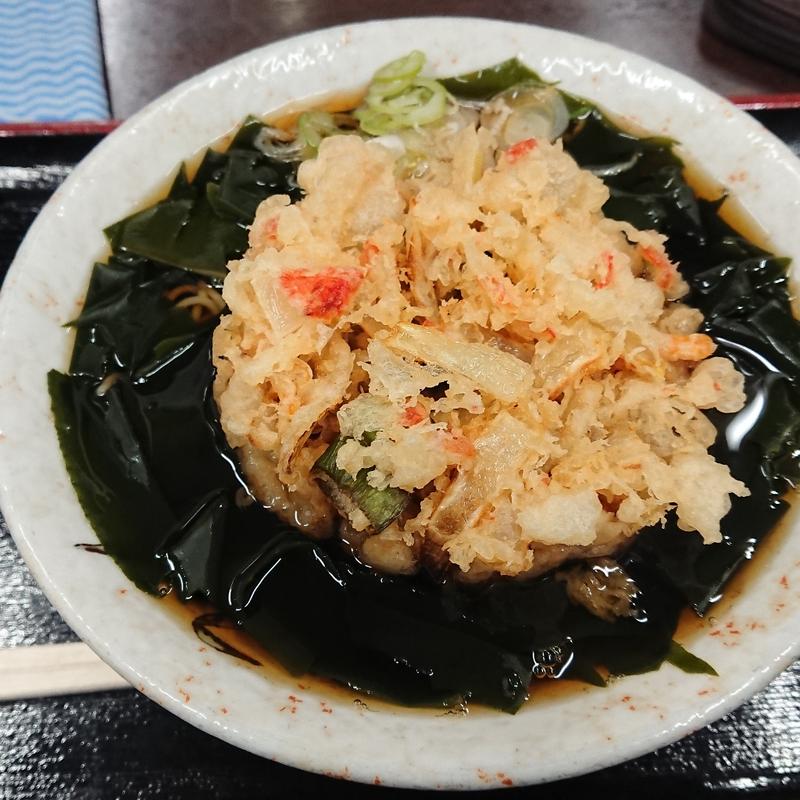 かき揚げそば(そばよし)