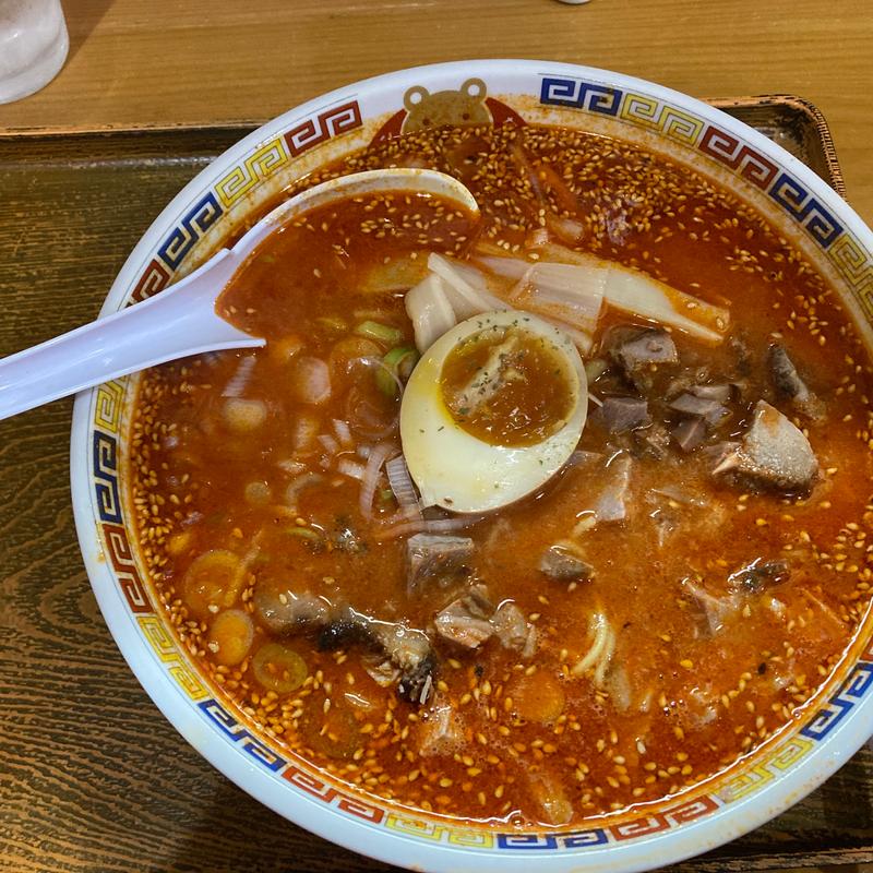辛味噌ラーメン(旭川ラーメンこぐまん)
