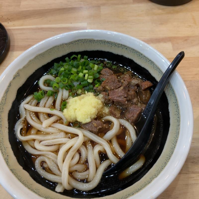 元祖黒肉うどん(肉うどん いのうえ 紺屋町店)