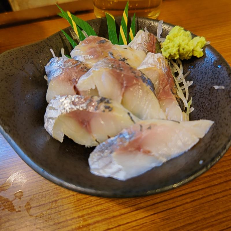 真あじ酢〆(石松)