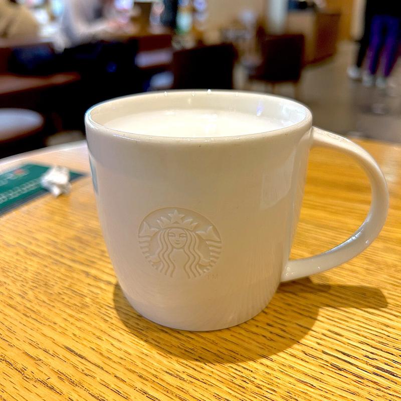 ホットミルク(スターバックス・コーヒー ザ・モール仙台長町Part2店 )