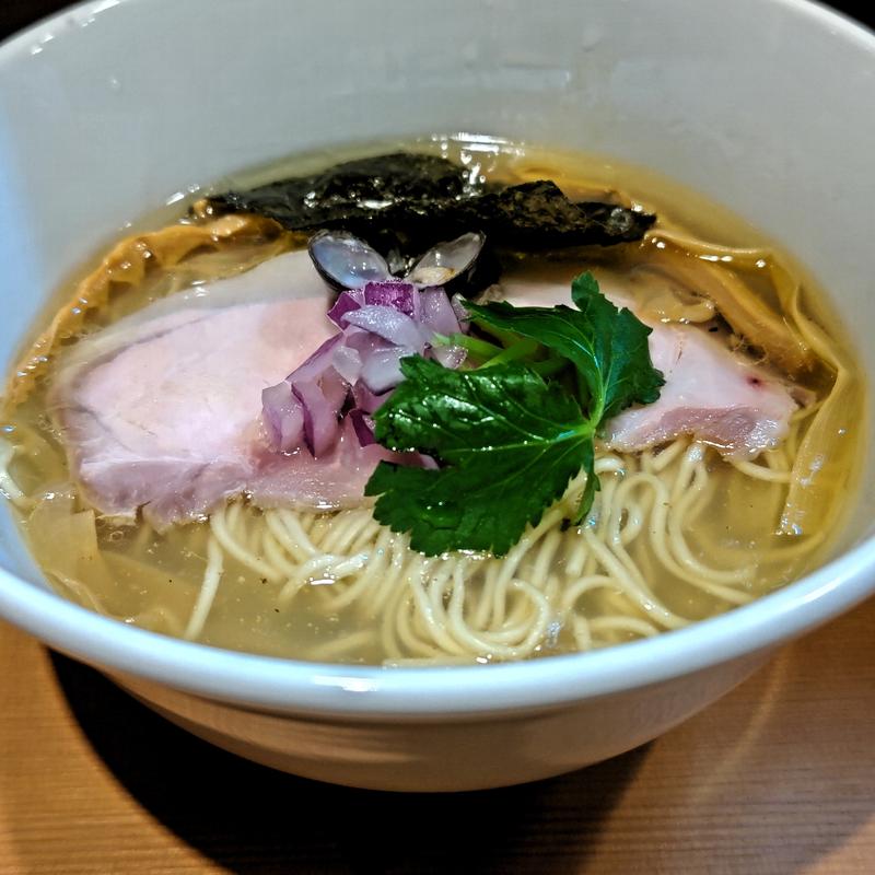 鶏✕宍道湖しじみ塩そば(中華そば TORIKO)