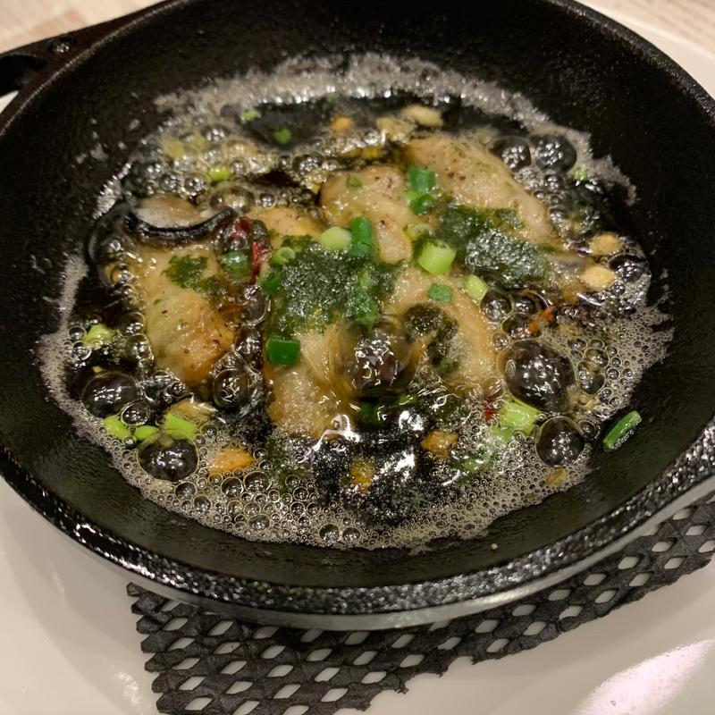 牡蠣のアヒージョ(オイスターファーム学芸大学店)