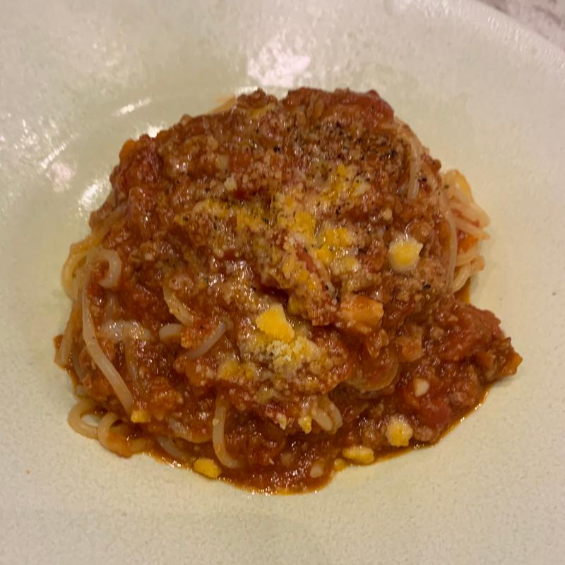 ミートソースパスタ(オイスターファーム学芸大学店)