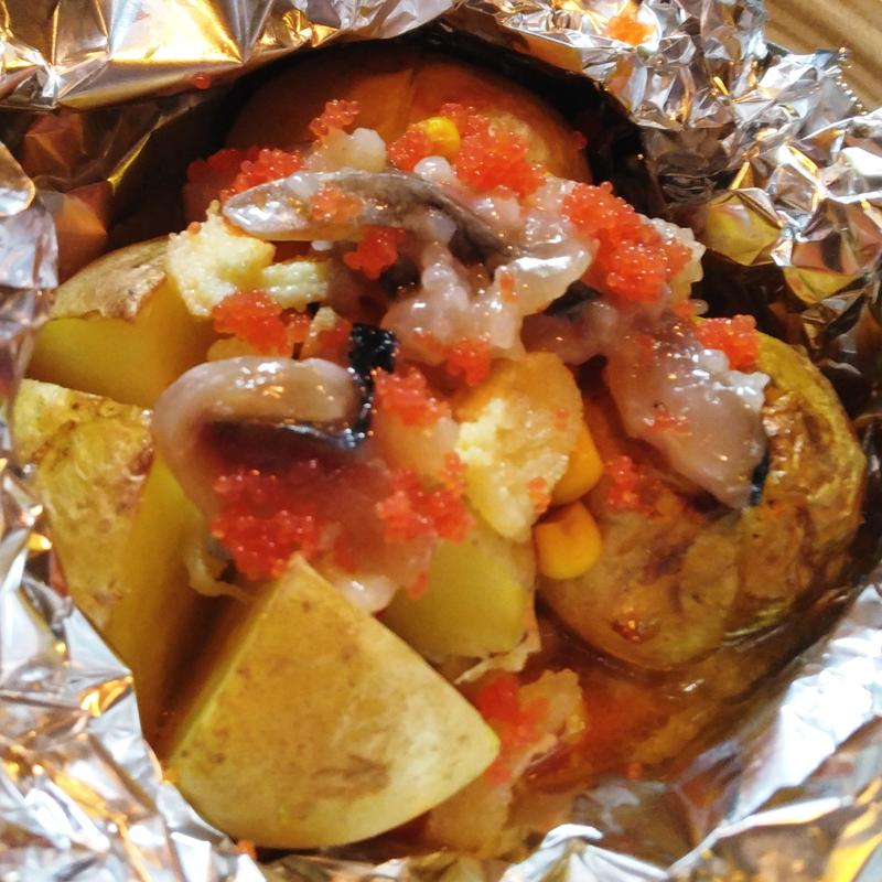 鰊のじゃがバター(酒場王冠 )